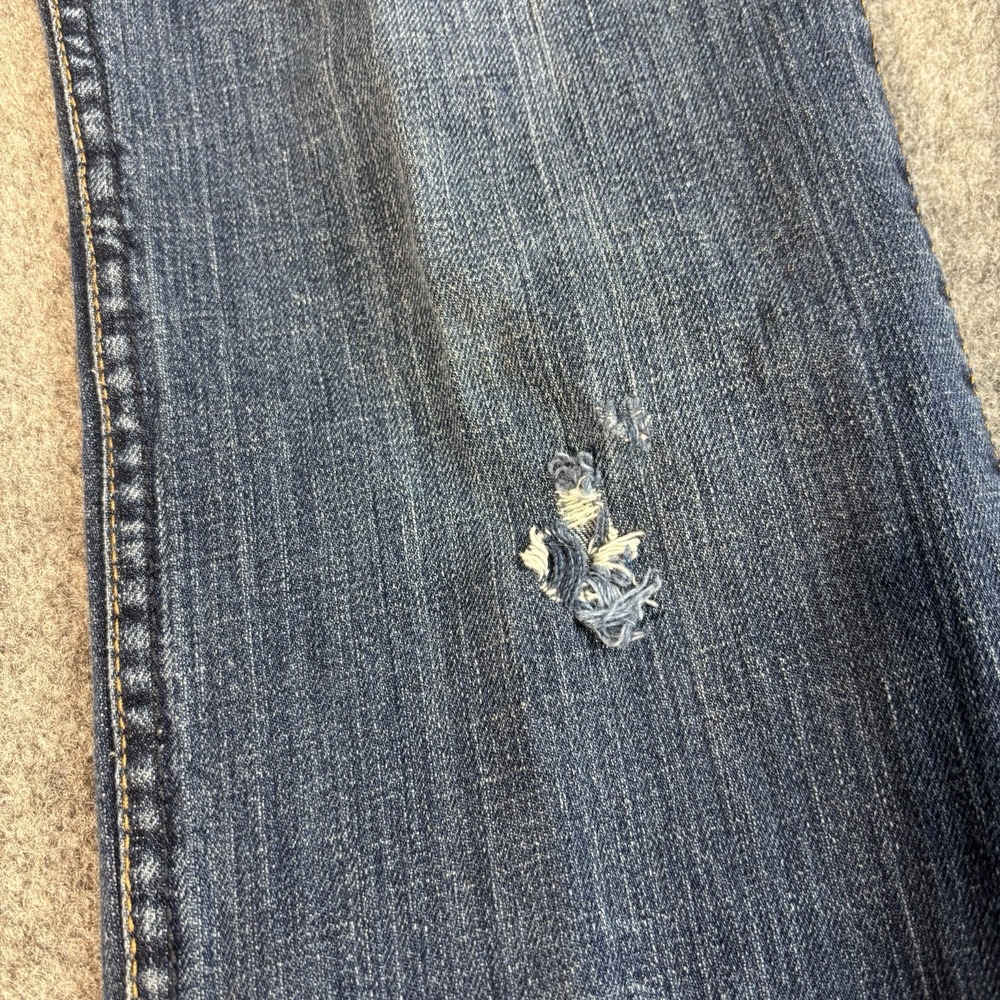 Wrangler Q Baby Bootcut Jeans Women's 7/8 x 36 (Fits 32x34.5) Riding Western - Picture 4 of 15